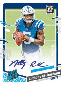 RATED ROOKIE RPS AUTOS, Anthony Richardson