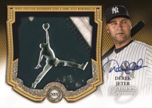 Dynasty Autographed Batting Glove Cards – Jumbo Logo Variation, Derek Jeter
