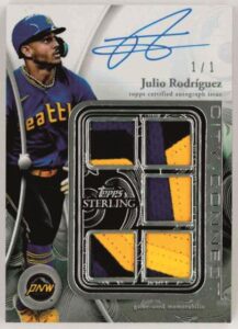 Sterling Connection – Silver Parallel, Julio Rodriguez