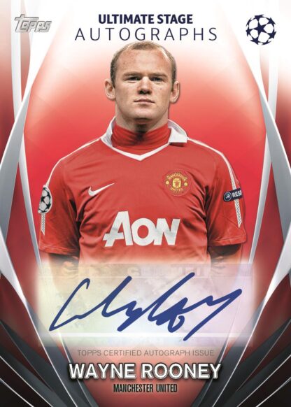Ultimate Stage Autograph, Wayne Rooney