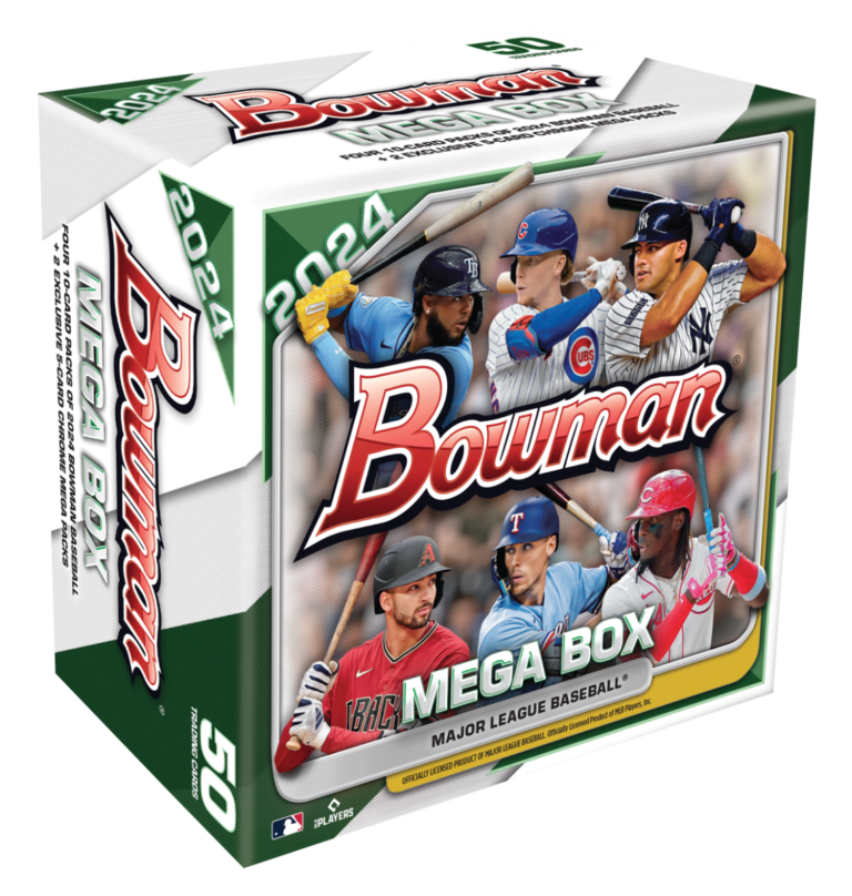 2024 Bowman Mega Box Baseball Checklist