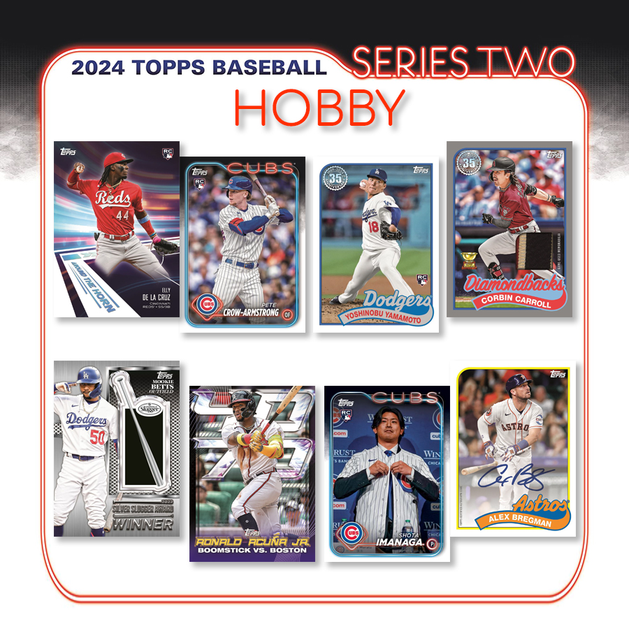 2024 Topps Series 2 Baseball Hobby Checklist