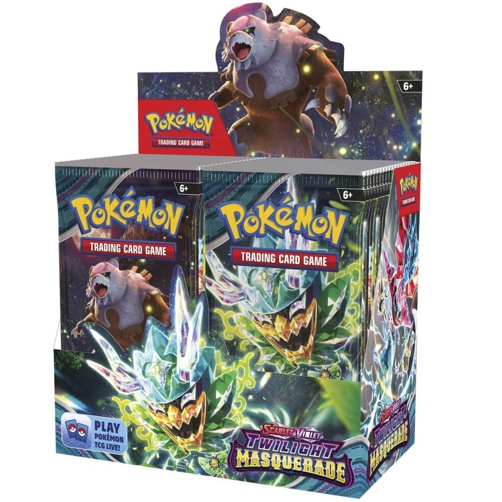Pokemon Scarlet Violet Twilight Masquerade Booster Box Cardsmiths
