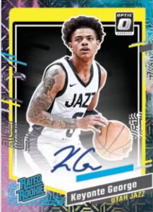 RATED ROOKIE SIGNATURES CHOICE NEBULA, Keyonte George