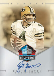 SPECTRA HALL OF FAME SIGNATURES PRIZM, Brett Farve