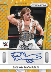 THROWBACK SIGNATURES UNDER CARD GOLD, Shawn Michaels