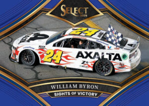 SIGHTS OF VICTORY BLUE PRIZM, William Byron