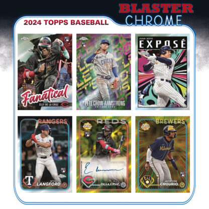 2024 Topps Chrome Blaster Baseball