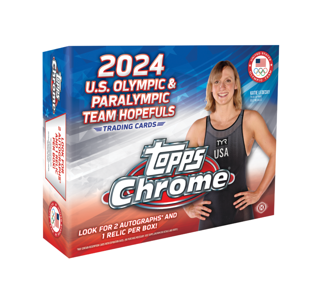 2024 Topps Chrome US Olympic and Paralympic Hopefuls Checklist