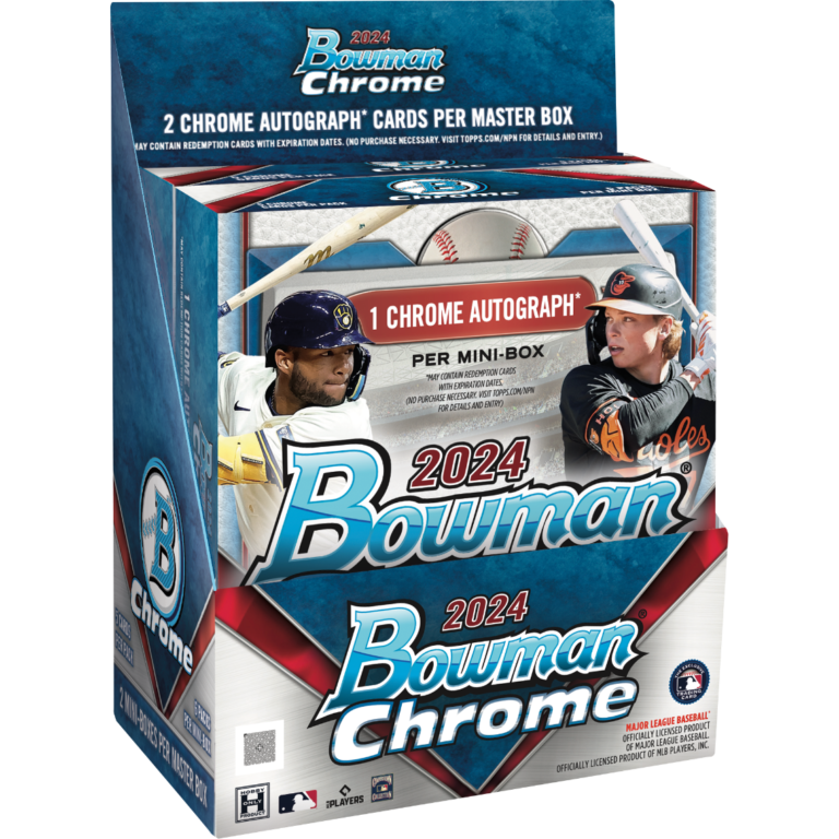 2024 Bowman Chrome Baseball Hobby Checklist