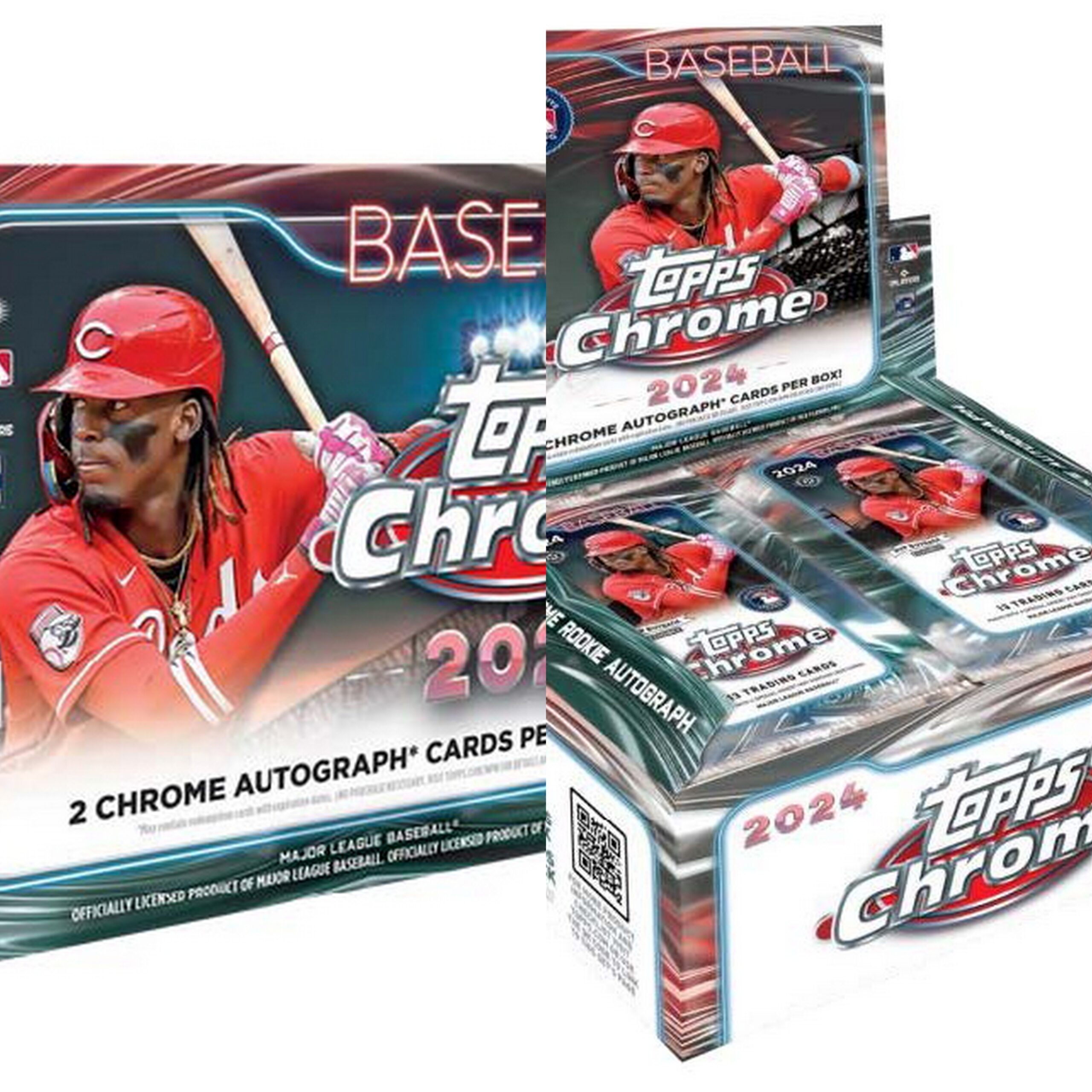 2024 Topps Chrome Breakers Delight Jumbo Dual Box Break 1 Drafted