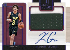 PRECISION ROOKIE JERSEY Auto Purple, Keyonte George