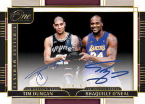 TIMELESS MOMENTS DUAL, Tim Duncan and Shaquille O'Neal