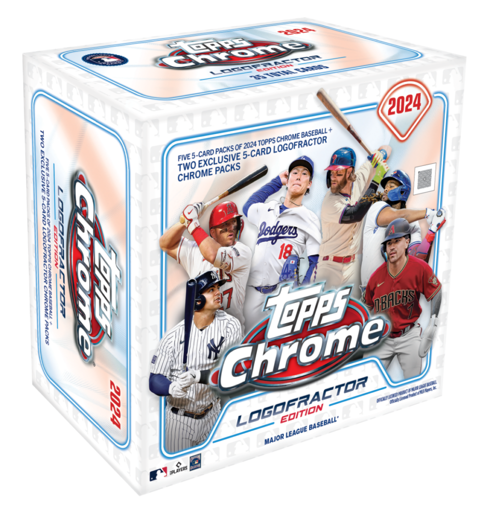 2024 Topps Chrome Baseball Logofractor Edition Checklist