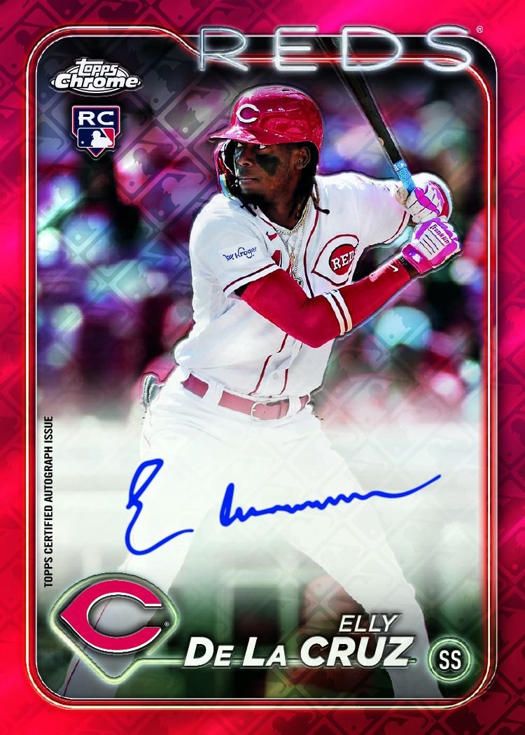 2024 Topps Chrome Baseball Logofractor Edition Checklist