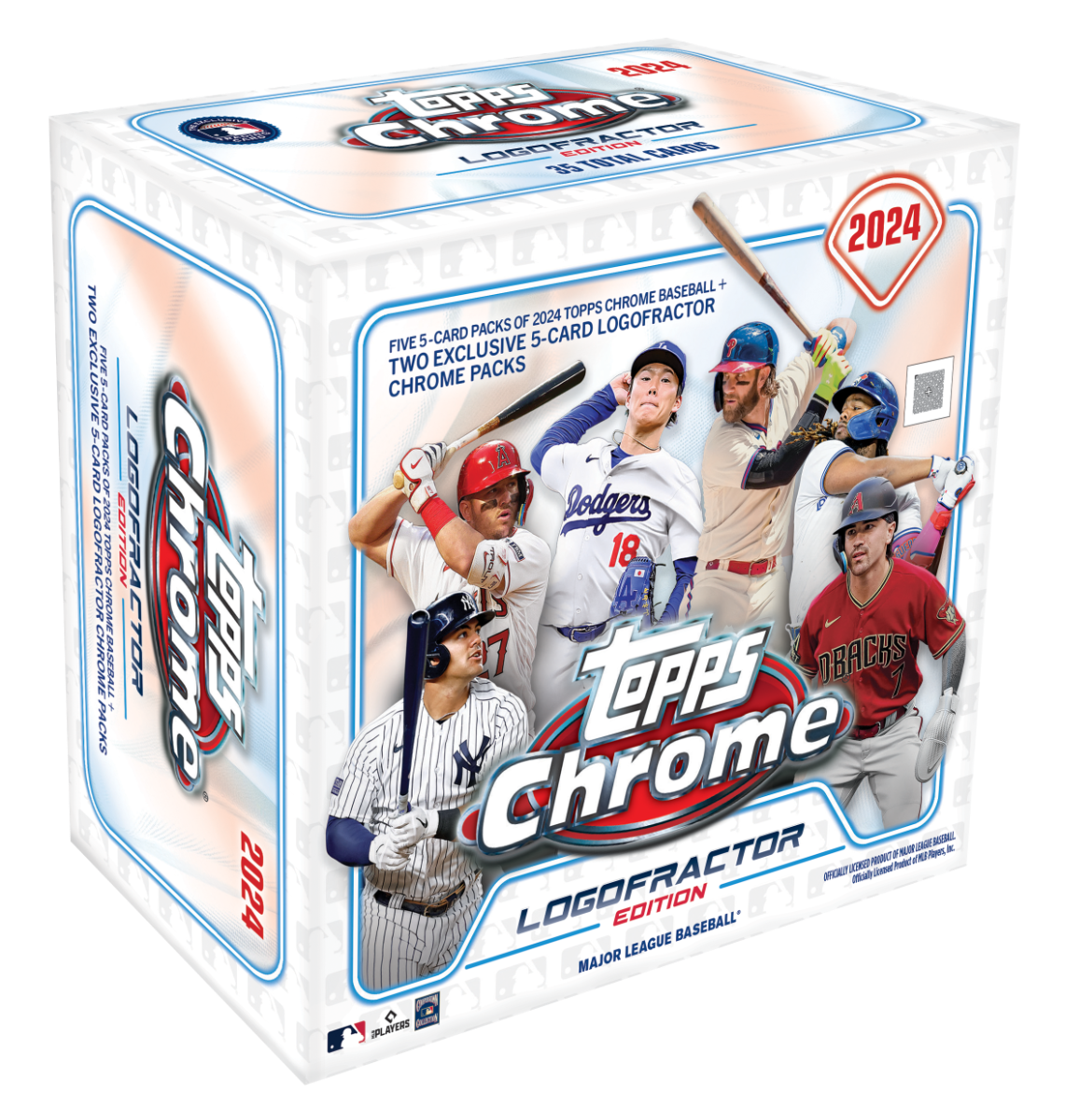 2024 Topps Chrome Logofractor Edition Baseball 10 Box Half Case Break