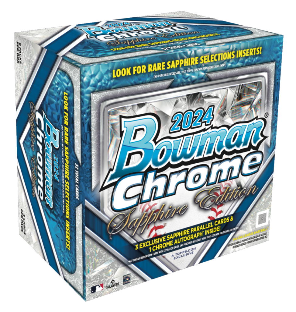 2024 Bowman Chrome Baseball Sapphire Edition Checklist