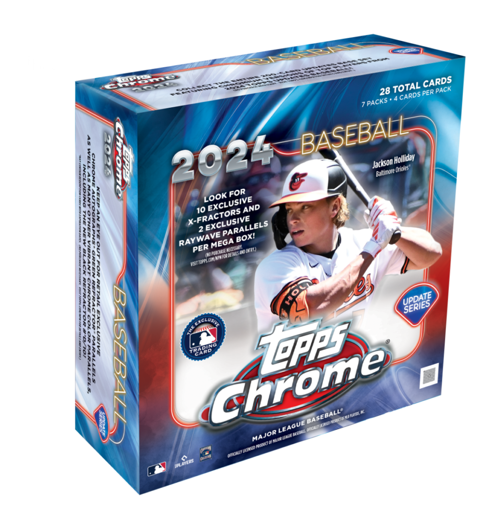 2024 Topps Chrome Update Mega Box Baseball 10 Box Half Case Break 1