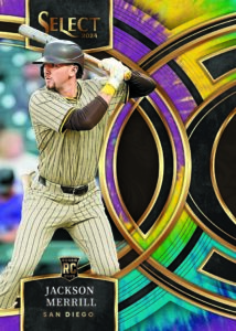 2024 Panini Select Baseball Base Set Premier Level Tie Dye Merrill Card – 2024 Panini Select Baseball