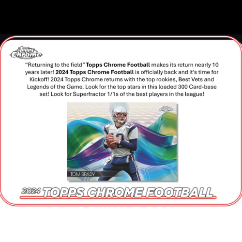 2024 Topps Chrome Football Breaker Delight Checklist