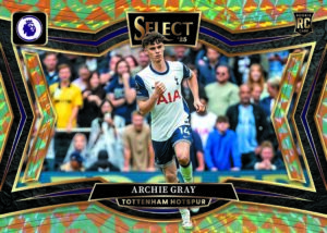 2024 25 Panini Select Premier League Trading Card Box Insert RC Archie Gray Card – 2024-25 Panini Select Premier League Soccer