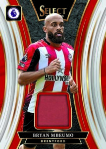 2024 25 Panini Select Premier League Trading Card Box Relic Bryan Mbeumo Card – 2024-25 Panini Select Premier League Soccer