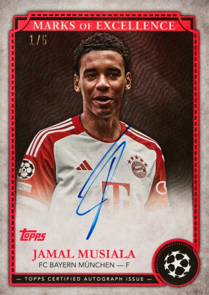 2024-25 Topps Chrome UEFA Club Competitions Hobby - Image 10