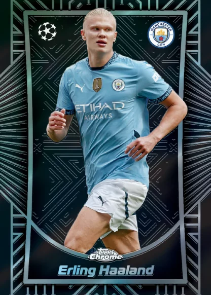 2024-25 Topps Chrome UEFA Club Competitions Hobby - Image 5