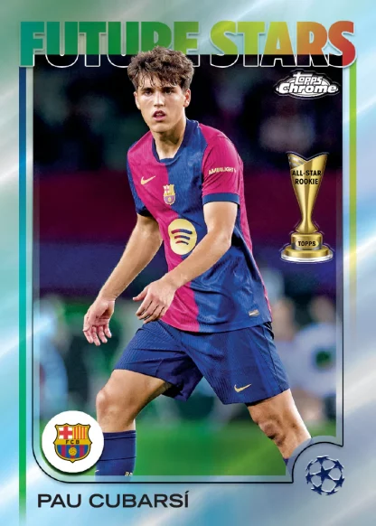 2024-25 Topps Chrome UEFA Club Competitions Hobby - Image 3