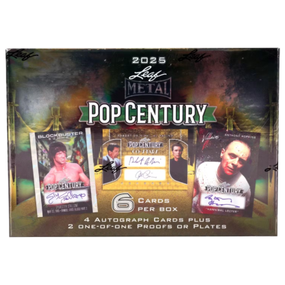 2025 Leaf Metal Pop Century Box Image Card – 2025 Leaf Metal Pop Century