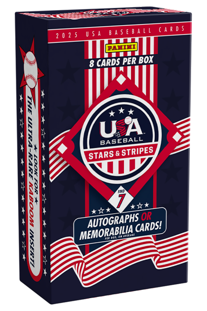 2025 Panini USA Stars and Stripes Baseball 5 Box Break #2 Random Serial Numbers