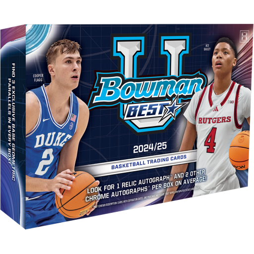 2024-25 Bowman University Best Basketball Breaker Delight