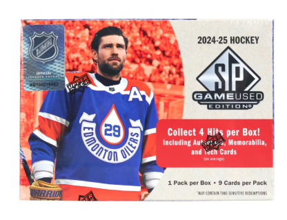 2024-25 Upper Deck SP Game Used Hockey 10 Box Half Case Break #2 Teams