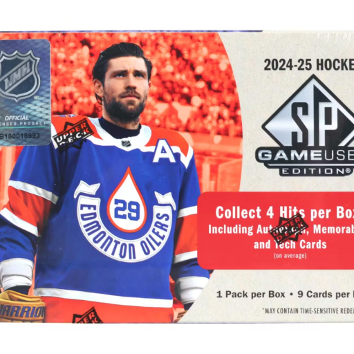 2024-25 Upper Deck SP Game Used Hockey 10 Box Half Case Break #2 Teams