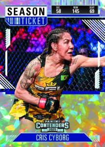 2025 Panini Contenders PFL Insert Cris Cyborg Card – 2025 Panini Contenders PFL