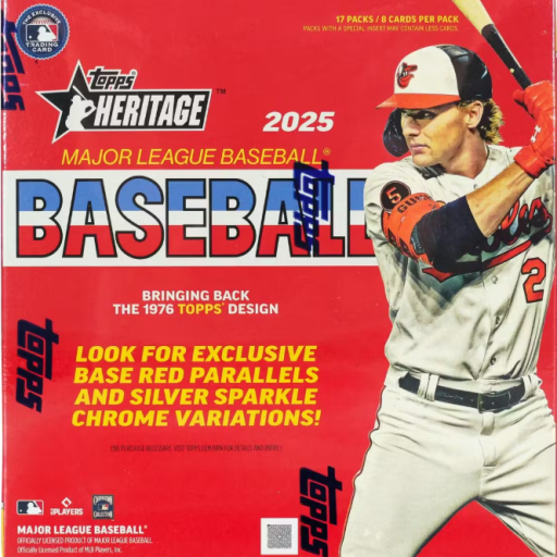 2025 Topps Heritage Mega Box Baseball 10 Box Half Case Break #1 Team Auctions