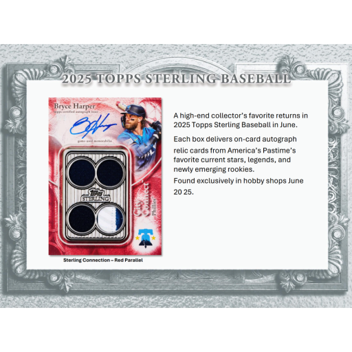2025 Topps Sterling Baseball