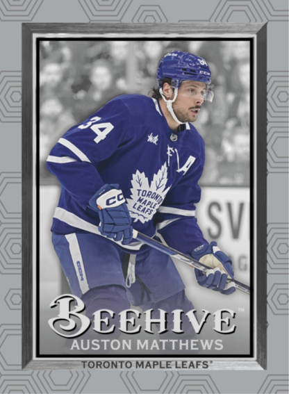 Auston Matthews Beehive Card – 2024-25 Upper Deck Extended Series Hockey