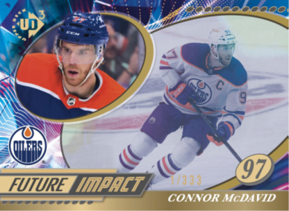 Connor McDavid UD3 Gold Card – 2024-25 Upper Deck Extended Series Hockey