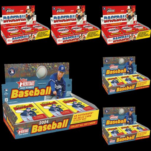 2024-25 Topps Heritage and High Number 6 Box Mixer #2 Teams