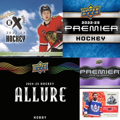 2022-25 Upper Deck 5 Box Hockey Mixer #1 Team Auctions