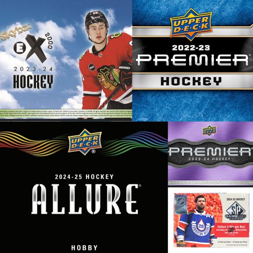 2022-25 Upper Deck 5 Box Hockey Mixer #1 Team Auctions
