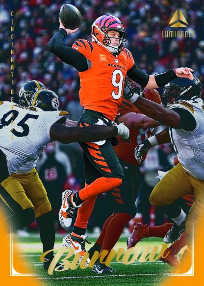 Joe Burrow Gold Base Card – 2025 Panini Luminance Football