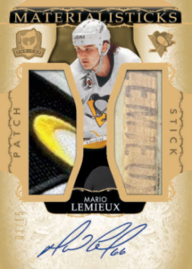 Mario LeMieux Materialisticks Card – 2023-24 Upper Deck The Cup Hockey
