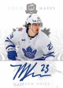Matthew Knies Logomarks Rookies Card – 2023-24 Upper Deck The Cup Hockey