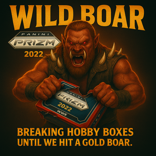 2022 Panini Prizm WWE 3 Box Break Wild Boar Hunt #17 Random Letters