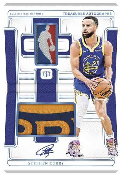 2024 25 National Treasures Basketball Autograph Relic Stephen Curry Card – 2024-25 National Treasures Basketball