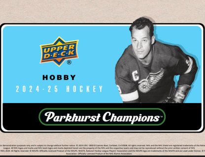 2024 25 Upper Deck Parkhurst Champions Card – 2024-25 Upper Deck Parkhurst Champions Hockey