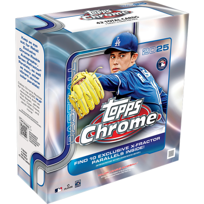2025 Topps Chrome Baseball Mega Box Card – 2025 Topps Chrome Baseball Mega Box