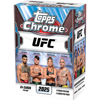 2025 Topps Chrome UFC Value Box Card – 2025 Topps Chrome UFC Value Box